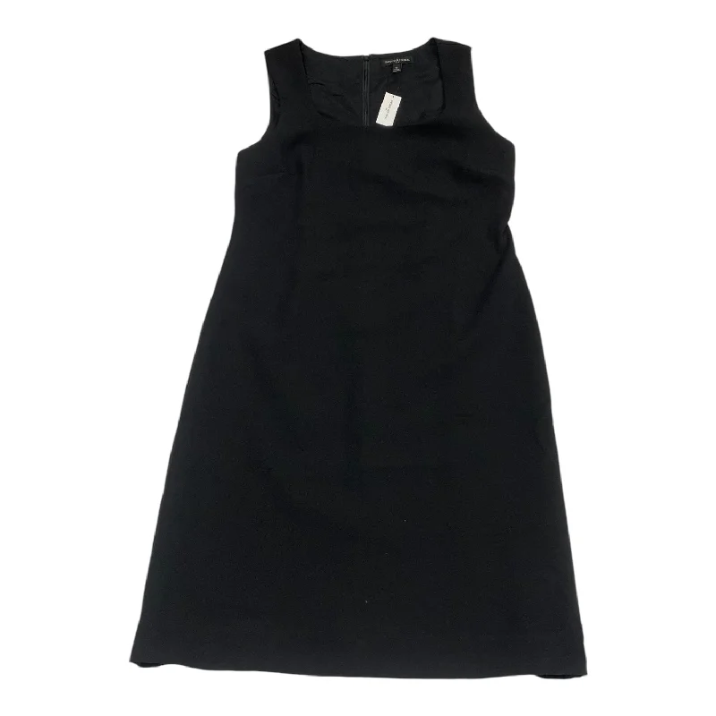 Dress Casual Midi By Banana Republic In Black, Size: 12 Stylish High-Waisted Midi Dress