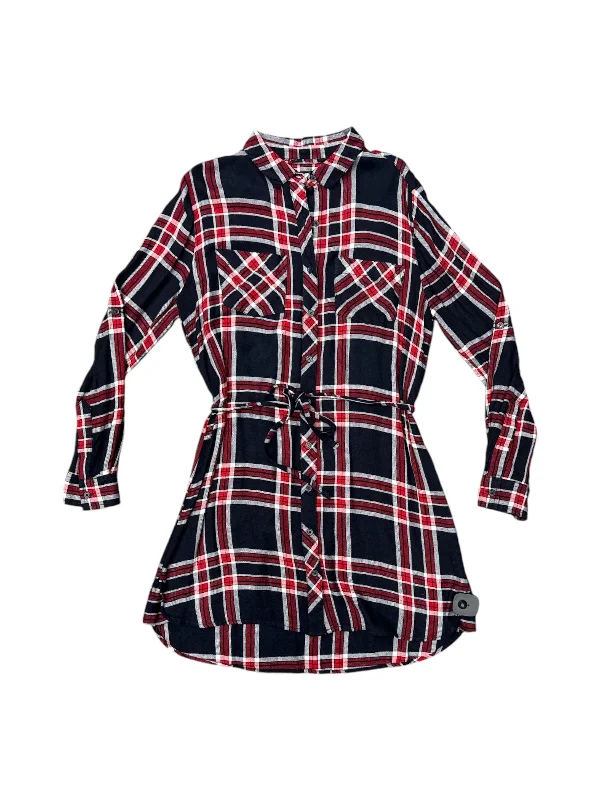 Dress Casual Midi By Beachlunchlounge In Plaid Pattern, Size: 4 Stylish Long Sleeve Floral Midi Dress Dress Casual Midi By Beachlunchlounge In Plaid Pattern, Size: 4 Stylish Long Sleeve Floral Midi Dress