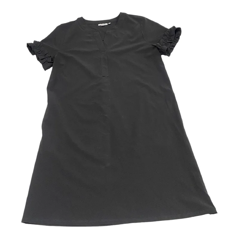 Dress Casual Midi By Chicos In Black, Size: L Fashionable Pencil Midi Dress