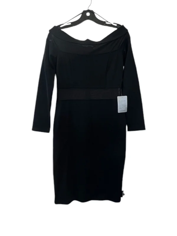 Dress Casual Midi By Love x Design In Black, Size: M Elegant Satin Button Midi Dress Dress Casual Midi By Love x Design In Black, Size: M Elegant Satin Button Midi Dress