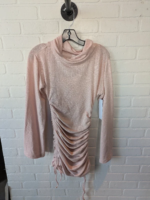Dress Casual Midi By Daily Practice By Anthropologie In Peach, Size: Xxs Fashionable Skater Midi Dress Dress Casual Midi By Daily Practice By Anthropologie In Peach, Size: Xxs Fashionable Skater Midi Dress