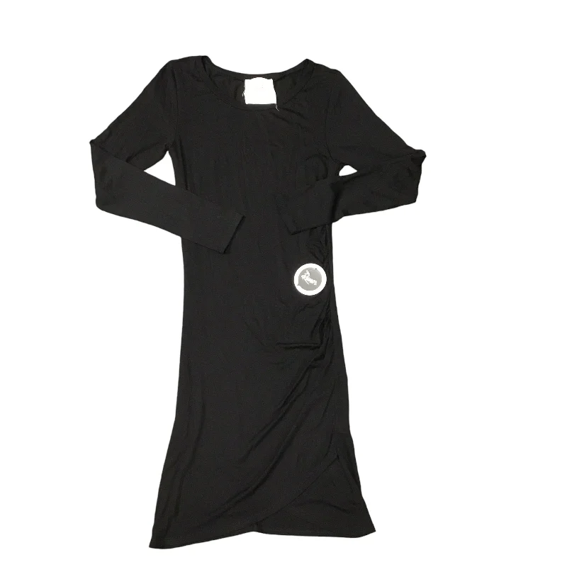 Dress Casual Midi By Fantastic Fawn In Black, Size: S Stylish Button-Up Midi Dress