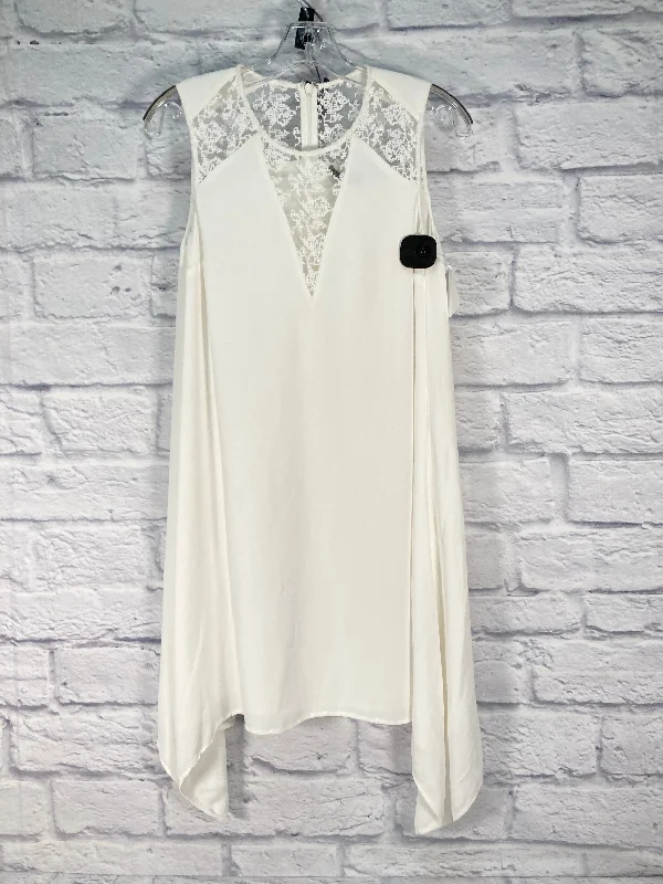 Dress Casual Midi By French Connection In White, Size: Xs Fashionable Fitted Midi Dress Dress Casual Midi By French Connection In White, Size: Xs Fashionable Fitted Midi Dress
