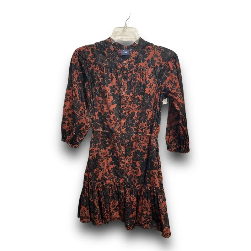 Dress Casual Midi By Gap In Multi-colored, Size: Xs Fashionable Sheer Sleeve Midi Dress Dress Casual Midi By Gap In Multi-colored, Size: Xs Fashionable Sheer Sleeve Midi Dress