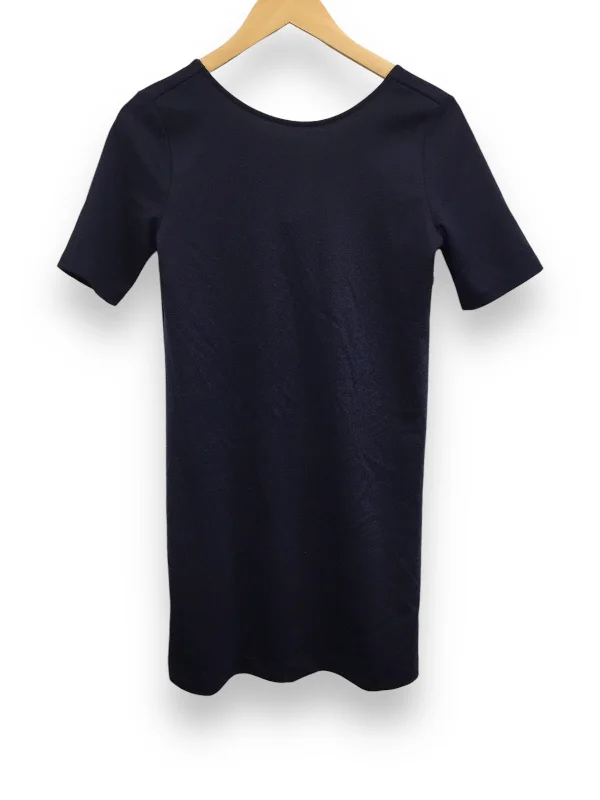 Dress Casual Midi By Gap In Navy, Size: Xs Stylish Satin Midi Dress