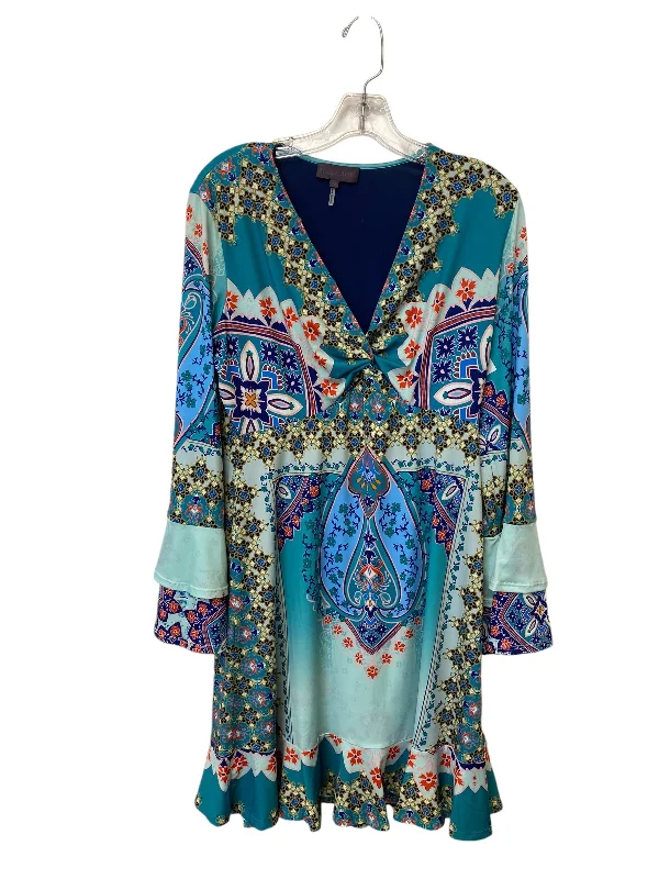 Dress Casual Midi By Hale Bob In Multi-colored, Size: M Stylish Off-Shoulder Ruffle Dress Dress Casual Midi By Hale Bob In Multi-colored, Size: M Stylish Off-Shoulder Ruffle Dress