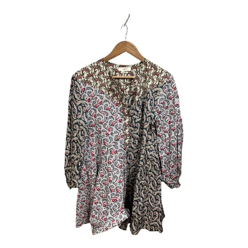 Dress Casual Midi By Isabel Marant In Multi-colored, Size: S Trendy Smocked Waist Midi Dress Dress Casual Midi By Isabel Marant In Multi-colored, Size: S Trendy Smocked Waist Midi Dress
