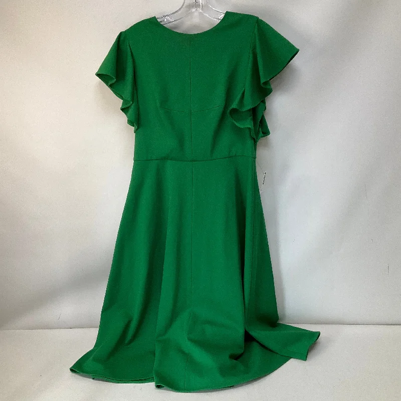 Dress Casual Midi By Kate Spade In Green, Size: 8 Stylish Animal Print Midi Dress