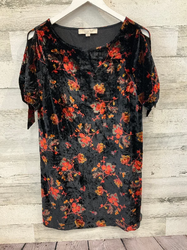 Dress Casual Midi By Loft In Multi-colored, Size: S Fashionable Casual Midi Dress