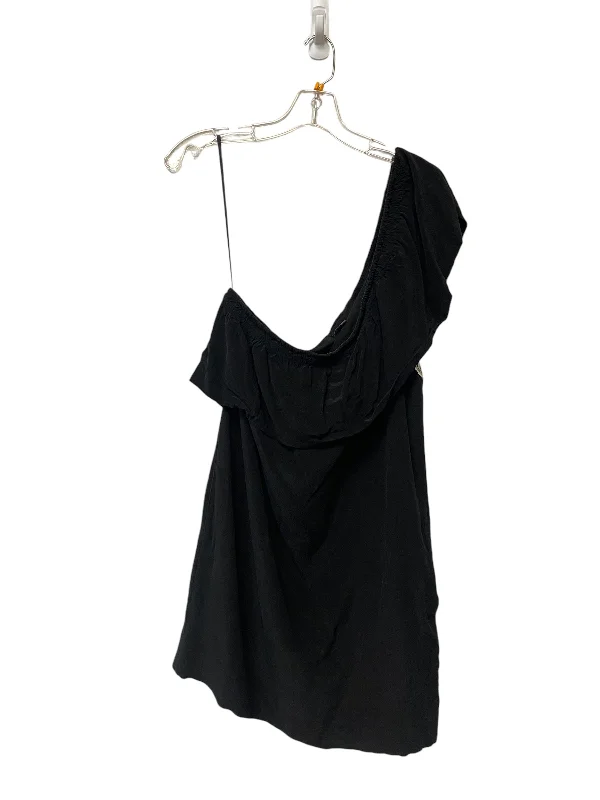 Dress Casual Midi By Madewell In Black, Size: 8 Fashionable Off-Shoulder Dress Midi