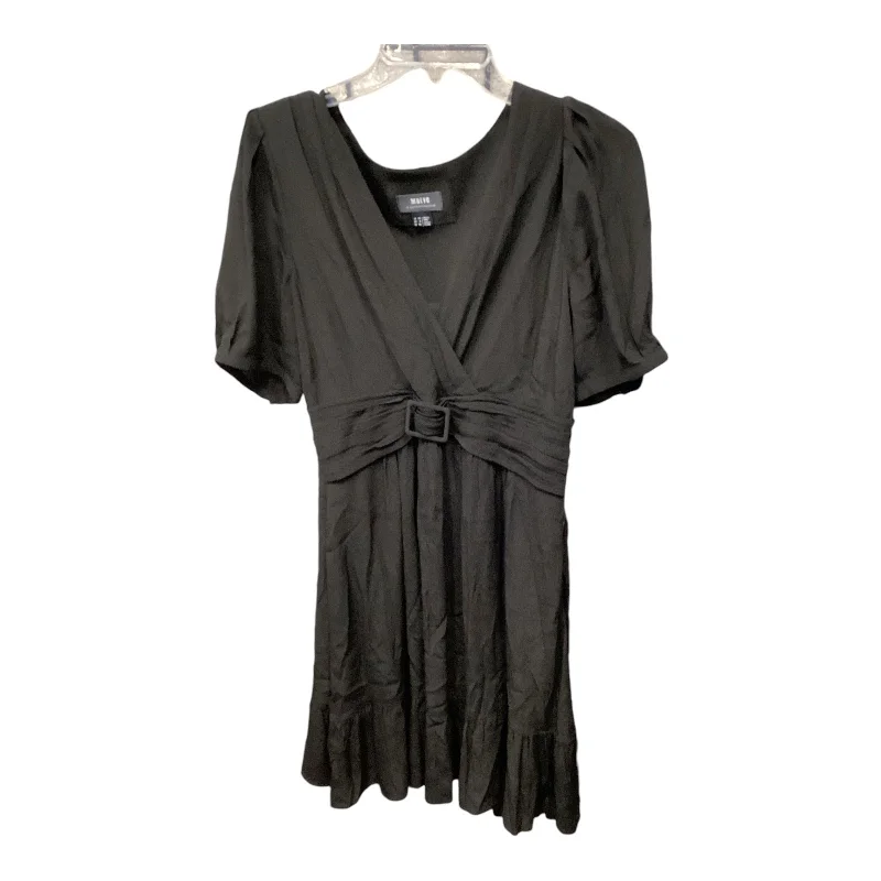 Dress Casual Midi By Maeve In Black, Size: 6 Comfortable Deep V Midi Dress