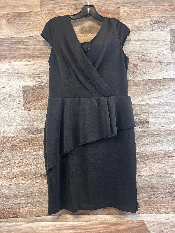 Dress Casual Midi By Marina In Black, Size: L Comfortable Empire Waist Midi Dress