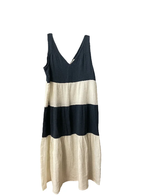 Dress Casual Midi By Marine Layer In Grey, Size: M Cozy A-Line Midi Dress
