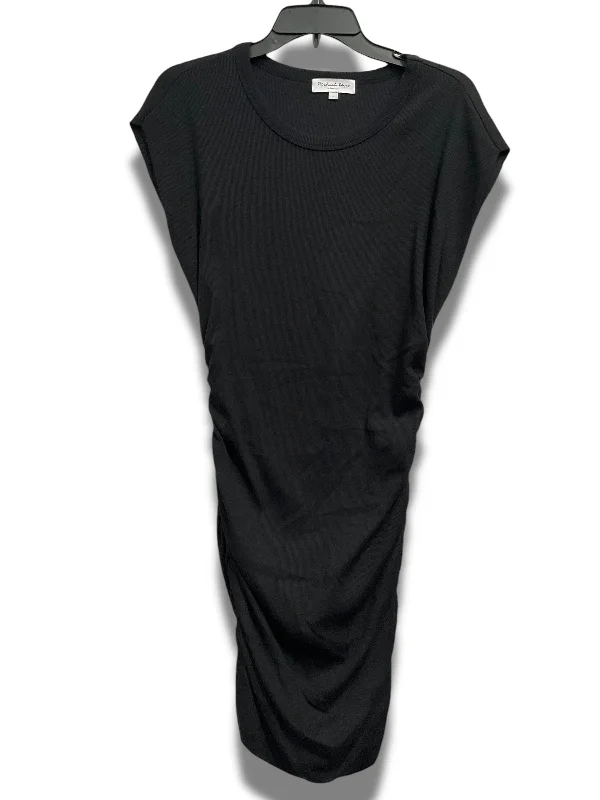 Dress Casual Midi By Michael Stars In Black, Size: L Fashionable One-Shoulder Midi Dress Dress Casual Midi By Michael Stars In Black, Size: L Fashionable One-Shoulder Midi Dress