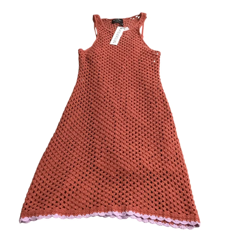 Dress Casual Midi By Minkpink In Red, Size: L Chic Bohemian Midi Dress