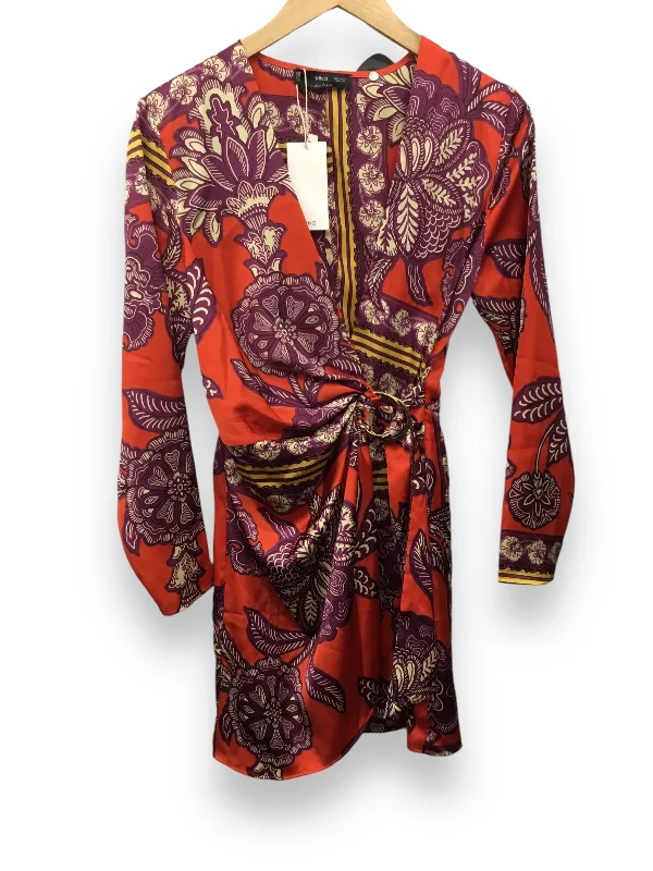 Dress Casual Midi By Mng In Multi-colored, Size: S Comfortable Floral Print Midi Dress Dress Casual Midi By Mng In Multi-colored, Size: S Comfortable Floral Print Midi Dress