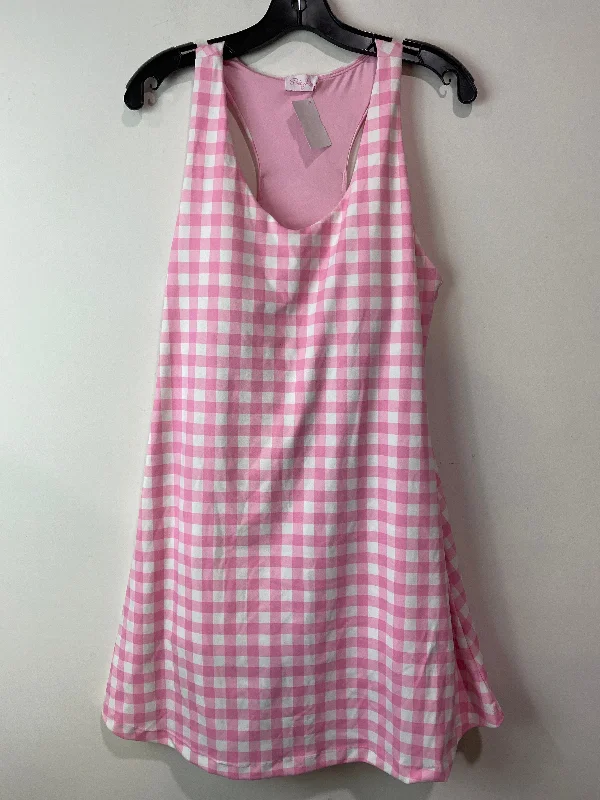 Dress Casual Midi By Pink Lily In Pink, Size: Xl Chic Off-Shoulder Midi Dress