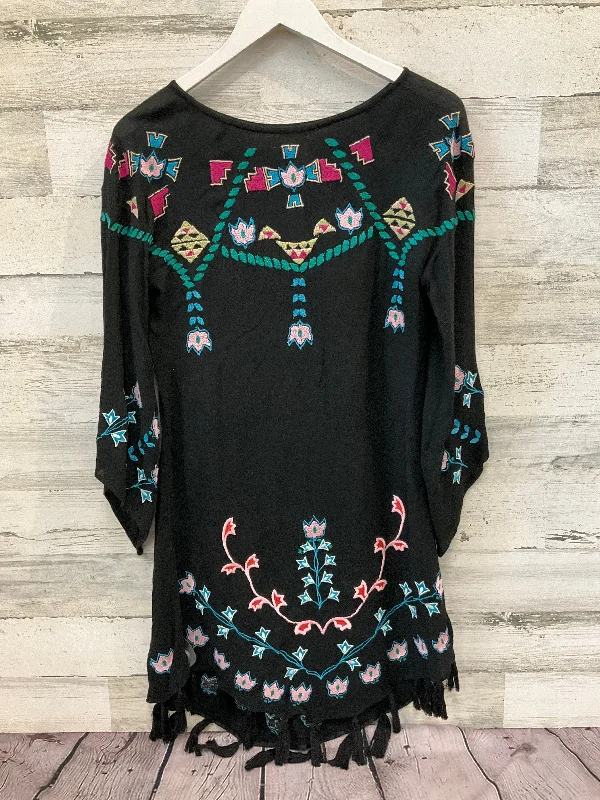 Dress Casual Midi By Sundance In Black, Size: Xs Comfortable Geometric Print Midi Dress Dress Casual Midi By Sundance In Black, Size: Xs Comfortable Geometric Print Midi Dress