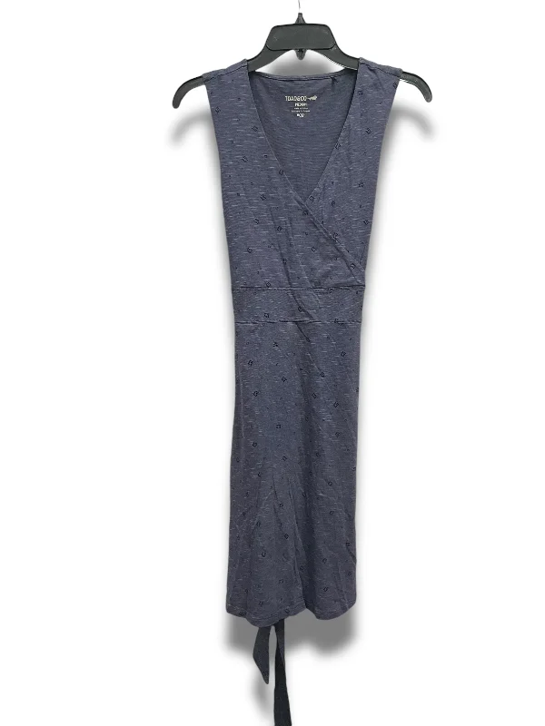Dress Casual Midi By Toad & Co In Blue, Size: M Fashionable Floral Embroidery Midi Dress Dress Casual Midi By Toad & Co In Blue, Size: M Fashionable Floral Embroidery Midi Dress