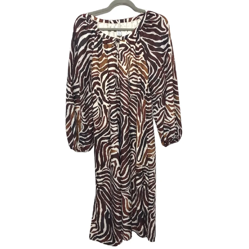 Dress Casual Midi By Tommy Bahama In Animal Print, Size: S Fashionable Casual Midi Dress