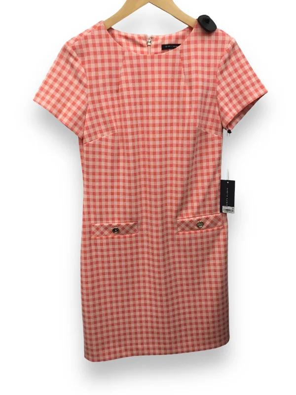 Dress Casual Midi By Tommy Hilfiger In Orange, Size: 4 Elegant Satin Button Midi Dress Dress Casual Midi By Tommy Hilfiger In Orange, Size: 4 Elegant Satin Button Midi Dress