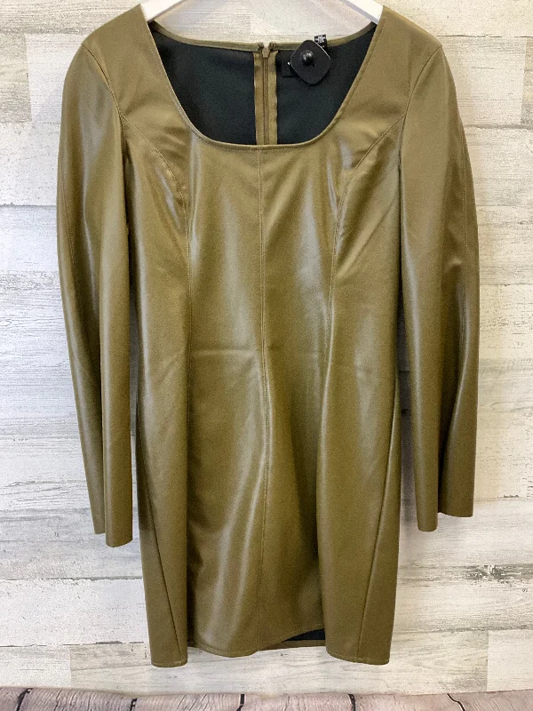 Dress Casual Midi By Vero Moda In Green, Size: M Stylish Halter Neck Midi Dress