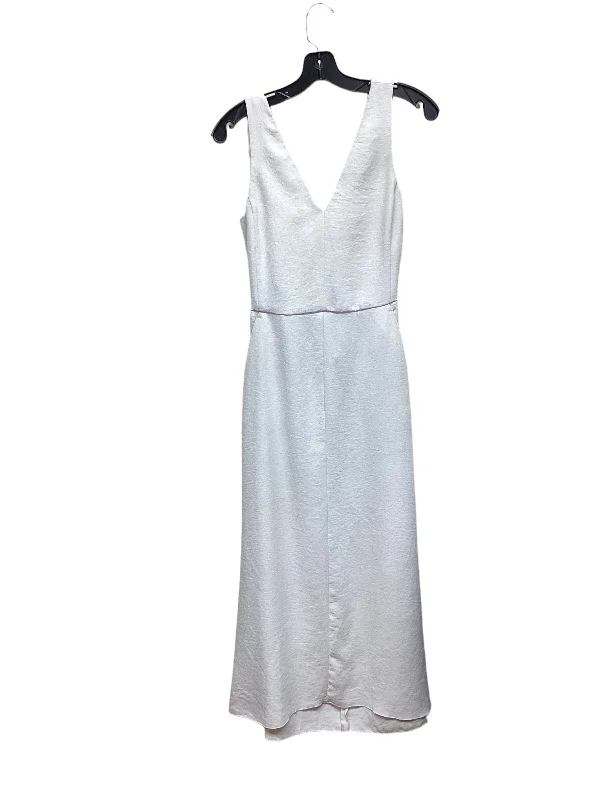 Dress Casual Midi By Wilfred In Beige, Size: S Comfortable Deep V Midi Dress