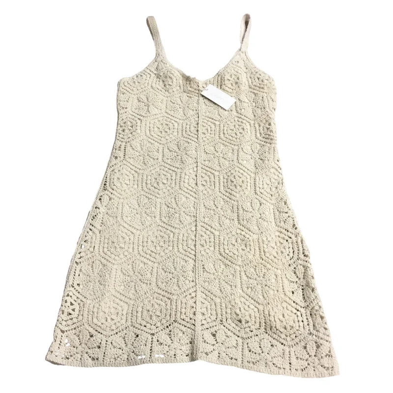 Dress Casual Midi By Z Supply In Beige, Size: L Trendy Square Neck Midi Dress