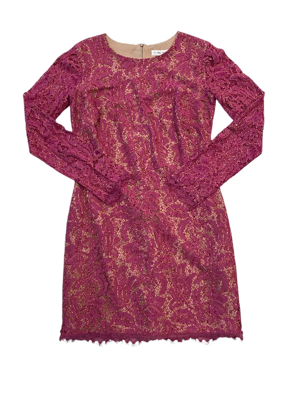 Dress Party Midi By Dress The Population In Gold & Pink, Size: M Comfortable Wrap Midi Dress Dress Party Midi By Dress The Population In Gold & Pink, Size: M Comfortable Wrap Midi Dress