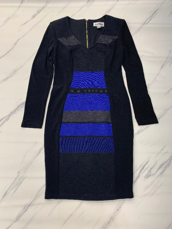 Dress Party Midi By Joseph Ribkoff In Black, Size: 8 Comfortable Denim Midi Dress