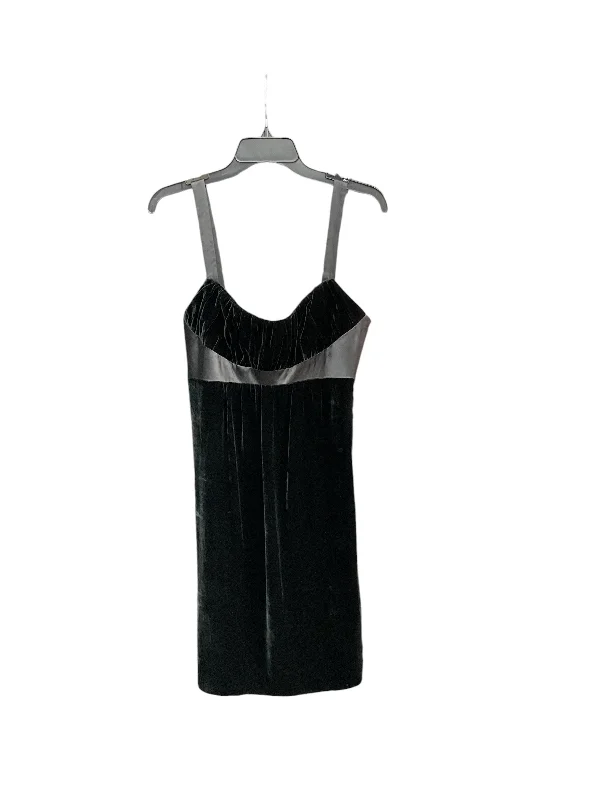 Dress Party Midi By Laundry In Black, Size: 6 Stylish Satin Midi Dress