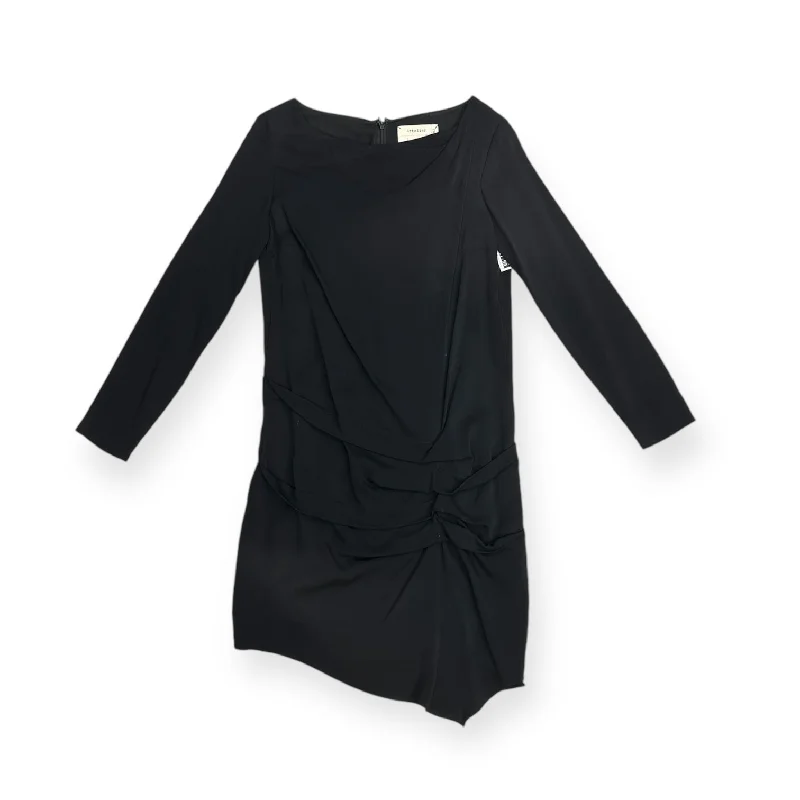 Dress Party Midi By Nicole Miller In Black, Size: S Elegant Floral Skirt Midi Dress