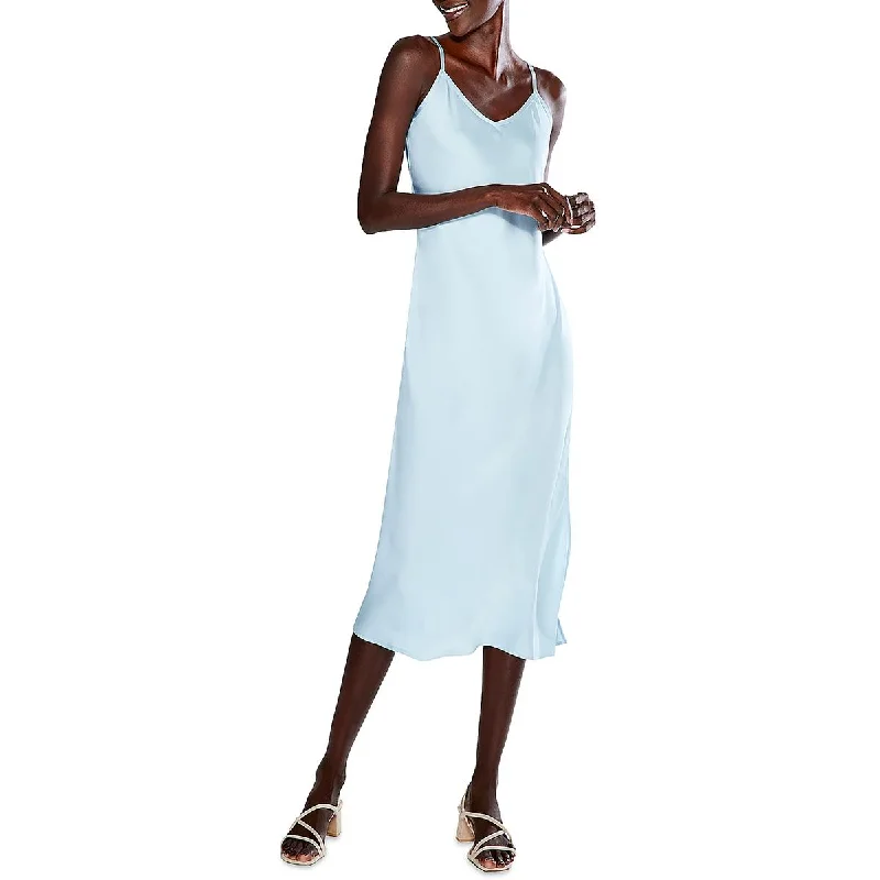 Nic + Zoe Womens Work Midi Slip Dress Trendy Bodycon Midi Dress