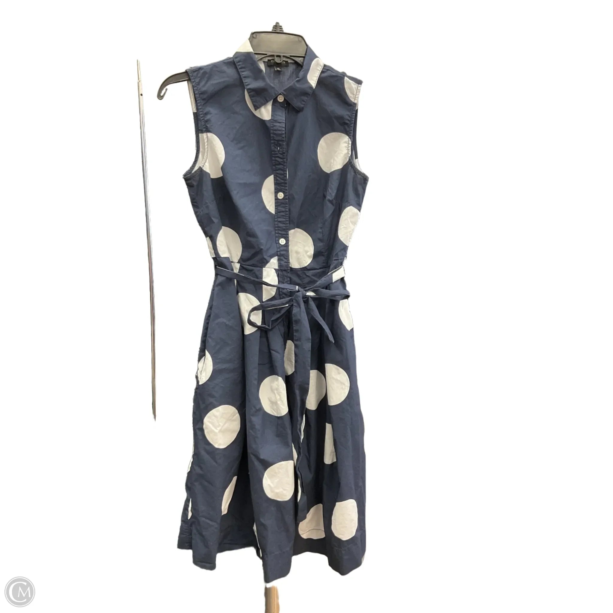 Dress Casual Midi By Talbots In Polkadot Pattern, Size: 4p Tunics Handmade artisanal Dress Casual Midi By Talbots In Polkadot Pattern, Size: 4p Tunics Handmade artisanal